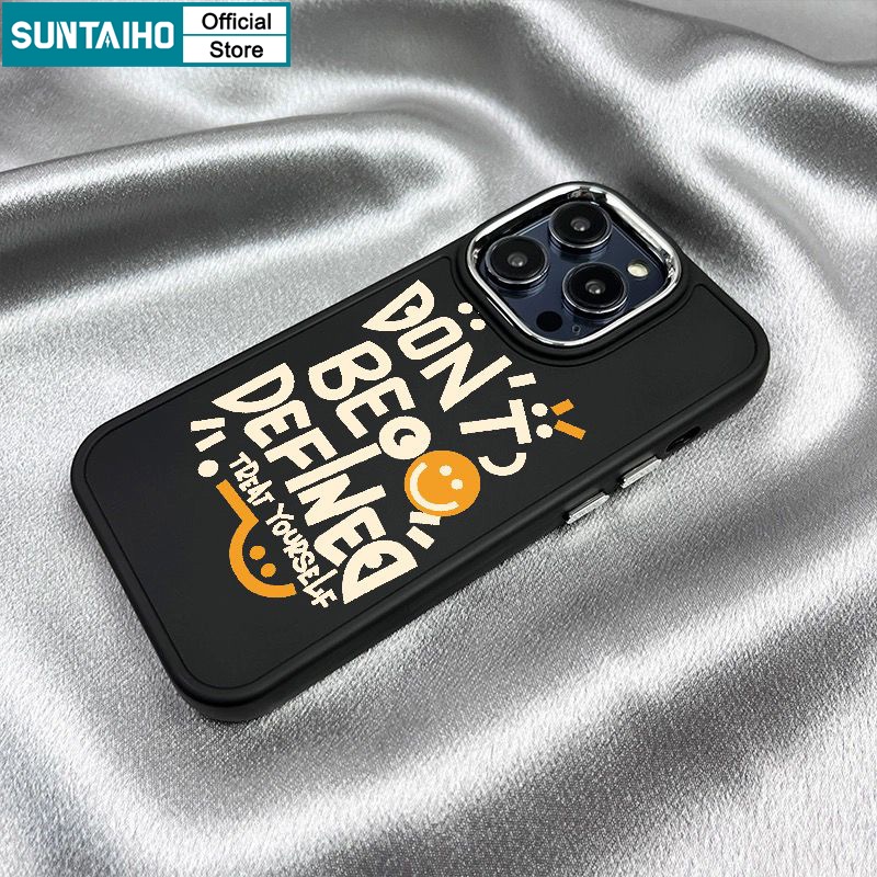 Suntaiho Ốp Điện Thoại silicon Mềm Chống Sốc In Hình Mặt Cười Cho iphone 15 14 12 13 11 pro max ip 7 8 plus x xs xr xs max