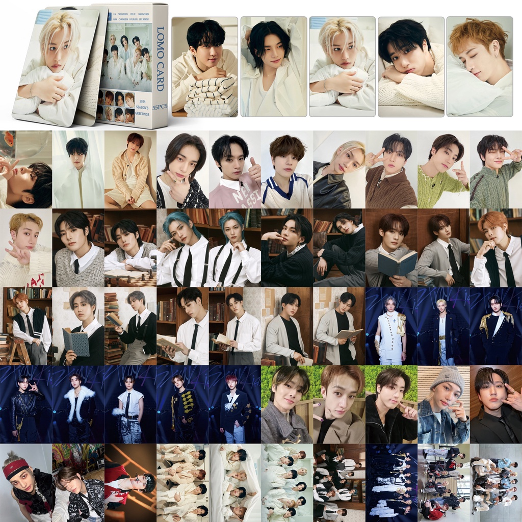 Stray Kids Album Perfect Day Photocard 2024 SEASON’S GREETINGS Lomo Card