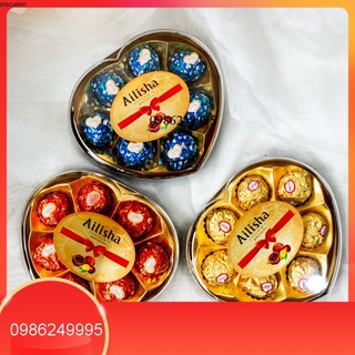 Kẹo socola ailisha hộp trái tim 190gr