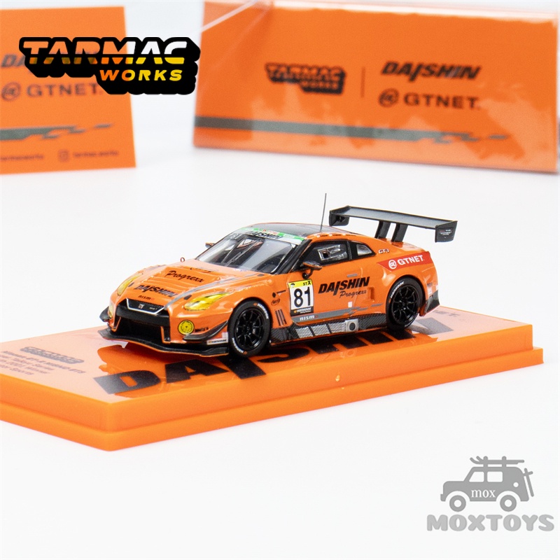 TARMAC WORKS Tarmac Mô Hình Xe Hơi nissan gt-r nismo gt3 super Takyu series 2021 fuji 24h 2021 Tỉ Lệ 1: 64