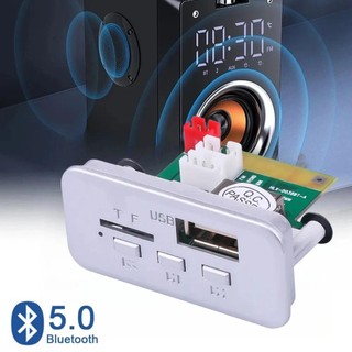 Bảng Mạch Giải Mã Âm Thanh 12v bluetooth 5.0 mp3 wma usb tf fm radio Cho Loa Xe Hơi