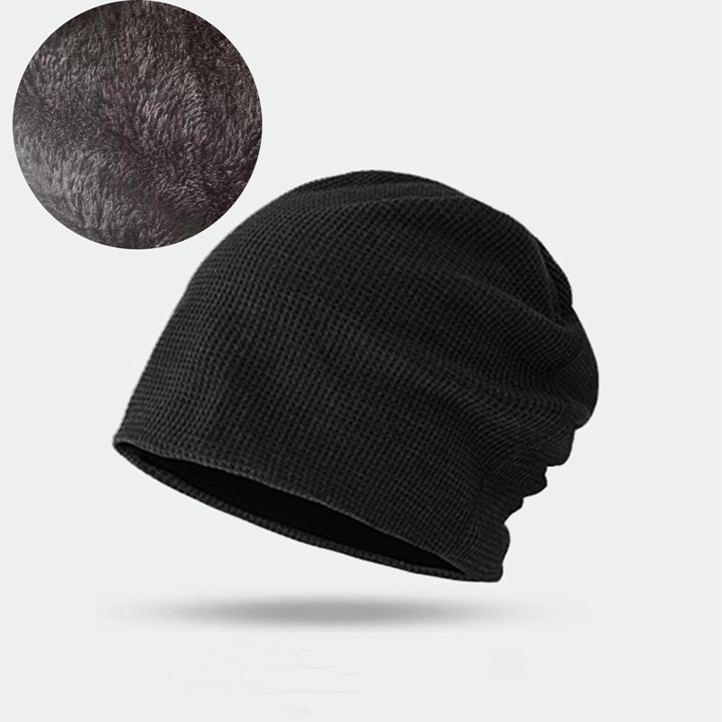 Mũ cotton Hai Lớp Giữ Ấm Mùa Đông Dành Cho Người Lớn