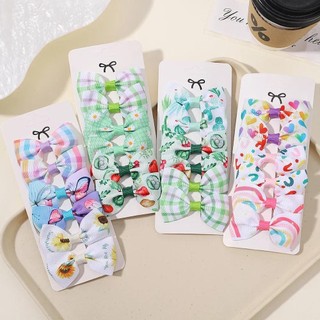 Set 6 kẹp tóc nơ xinh xắn cho bé gái