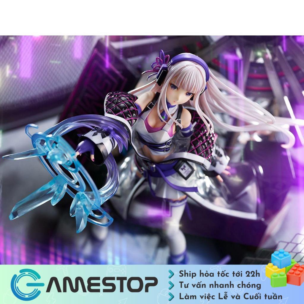 Mô hình Alpha Satellite Shibuya Scramble nhân vật Emilia Neon City Ver dòng Re Zero 1/7 scale figure nguồn Nhật RZAS03
