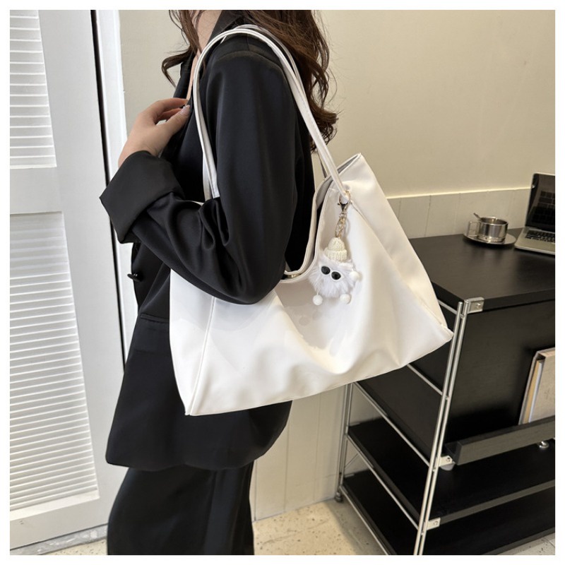 Túi xách nữ tote công sở văn phòng to đeo vai đi học đi làm 2023NEW Quyến rũ Vintage Korean thích hợp sử dụng hàng ngày
