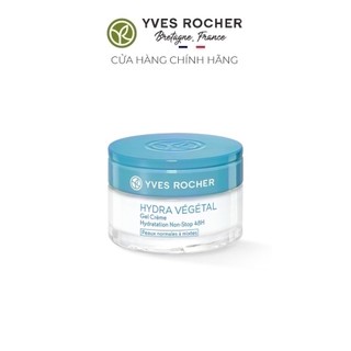 Kem Dưỡng Ẩm Yves Rocher 48h NonStop Moisturizing Gel Cream 50ml