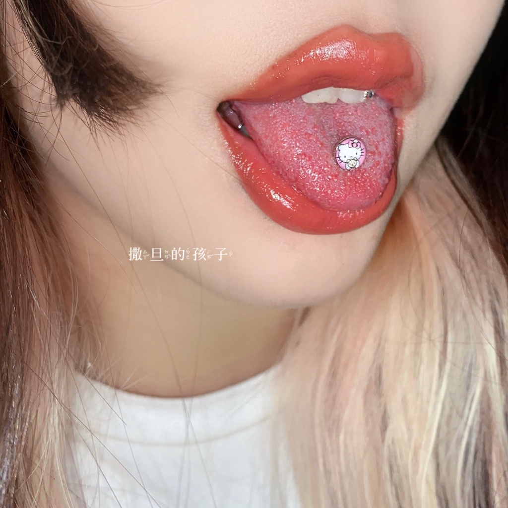 Nhẫn Đeo Mũi Hình Mèo hello kitty