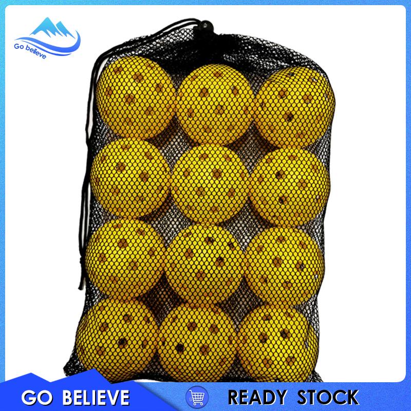Set 12 Trái Bóng pickleball Tiêu Chuẩn Phụ Kiện Cho Trò Chơi Giải Trí Ngoài Trời