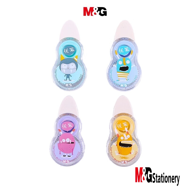 M&G Bút xóa băng kéo phong  Bút Xóa Băng  Xóa Giấy 1 Cuộn Băng Keo Dài 5m Dùng Sửa Chữa Đồ Dùng Tiện Lợi