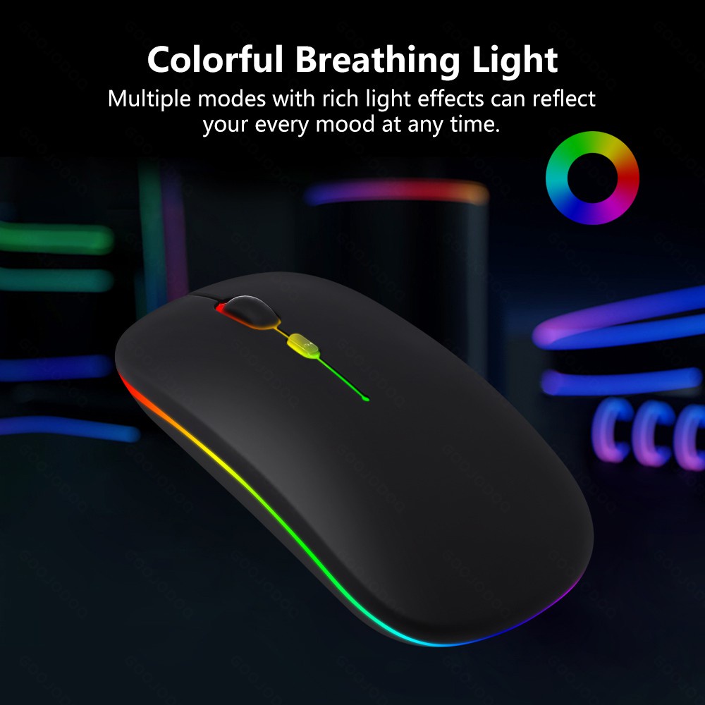 Goojodoq Chuột Chơi Game bluetooth Không Dây Có Đèn Nền | BigBuy360 - bigbuy360.vn