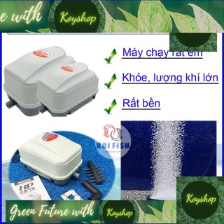 Máy sủi oxy cho hồ cá koi atman hp 4000 - 16000 - bảo hành 30 ngày.