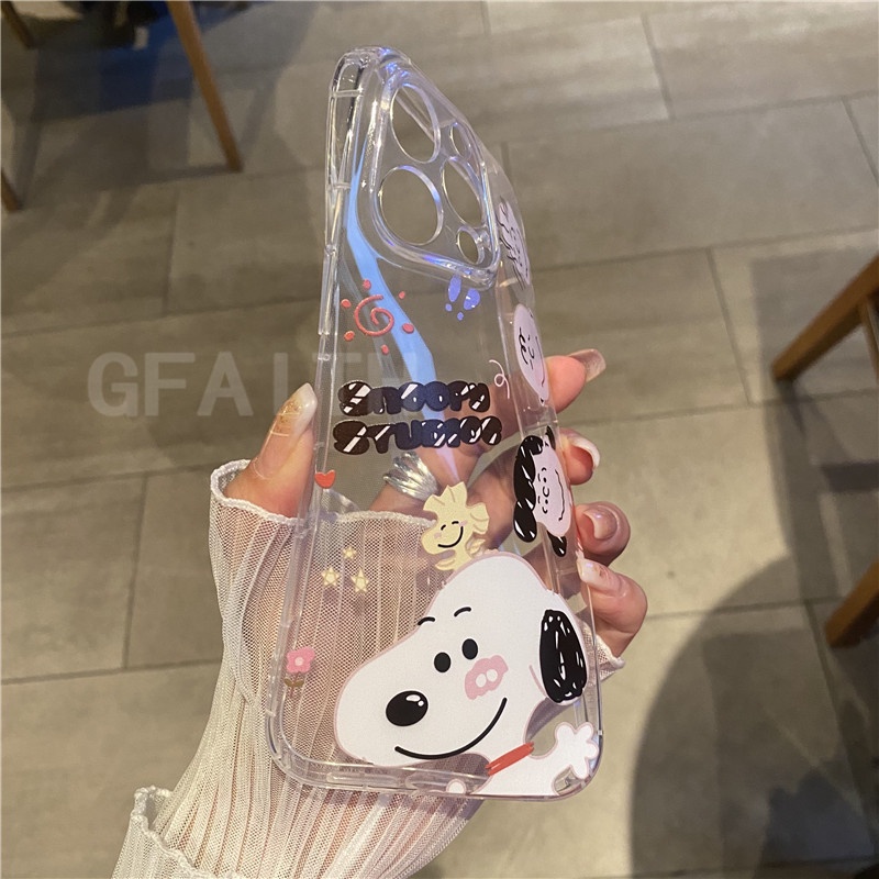 Ốp Điện Thoại Silicon Hình Chú Chó snoopy Cho oppo a79 a18 a38 a58 a78 a98 5g 4g a17 a17k a77s a79 oppoa78 oppoa38