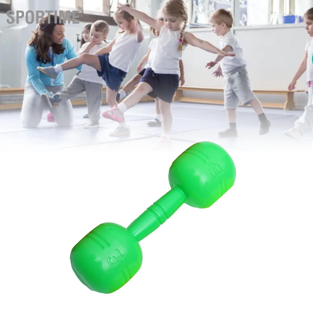 Sportime Trẻ Em Nhựa Tay Quả Tạ An Toàn Thú Vị Tập Thể Dục Barbell Thao Đồ Chơi Dành Cho Mẫu Giáo