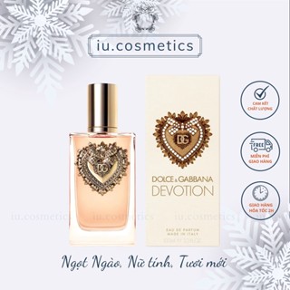 [Mã COSBAUH3 giảm 8% đơn 300K] Nước hoa nữ DG Devotion EDP 100ml 2023 - Hương vanila thanh lịch tươi mới - iu.cosmetics