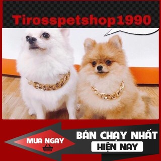 [❌GIÁ SỈ❌] 🎁🧸VÒNG CỔ MẠ VÀNG CHO CHÓ MÈO🏮🧧 ❤️