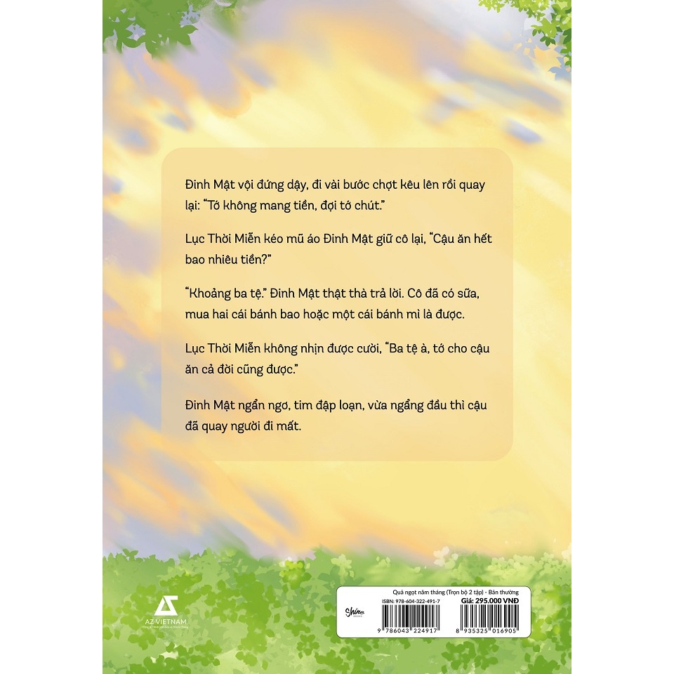 Sách Quả Ngọt Năm Tháng  - Bản Quyền