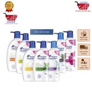 Dầu gội sạch gàu Head & Shoulders 625ml- sản xuất tại Thái Lan, mát lạnh sảng khoái