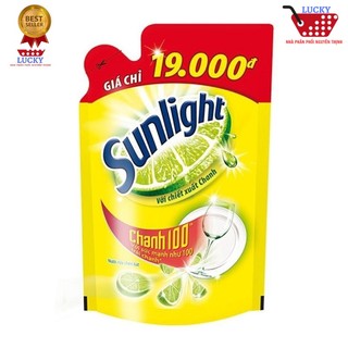 Túi Nước Rửa Chén Sunlight 750g Hương Chanh