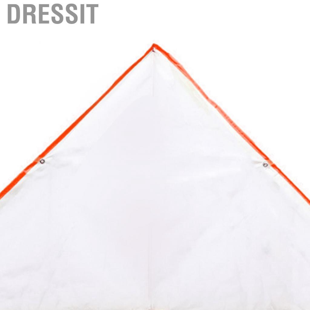 Dressit Blank Triangle Kite  Fast Drying Pigment Hand Painted Safe and Reliable DIY Coloring Waterproof for Family Gathering