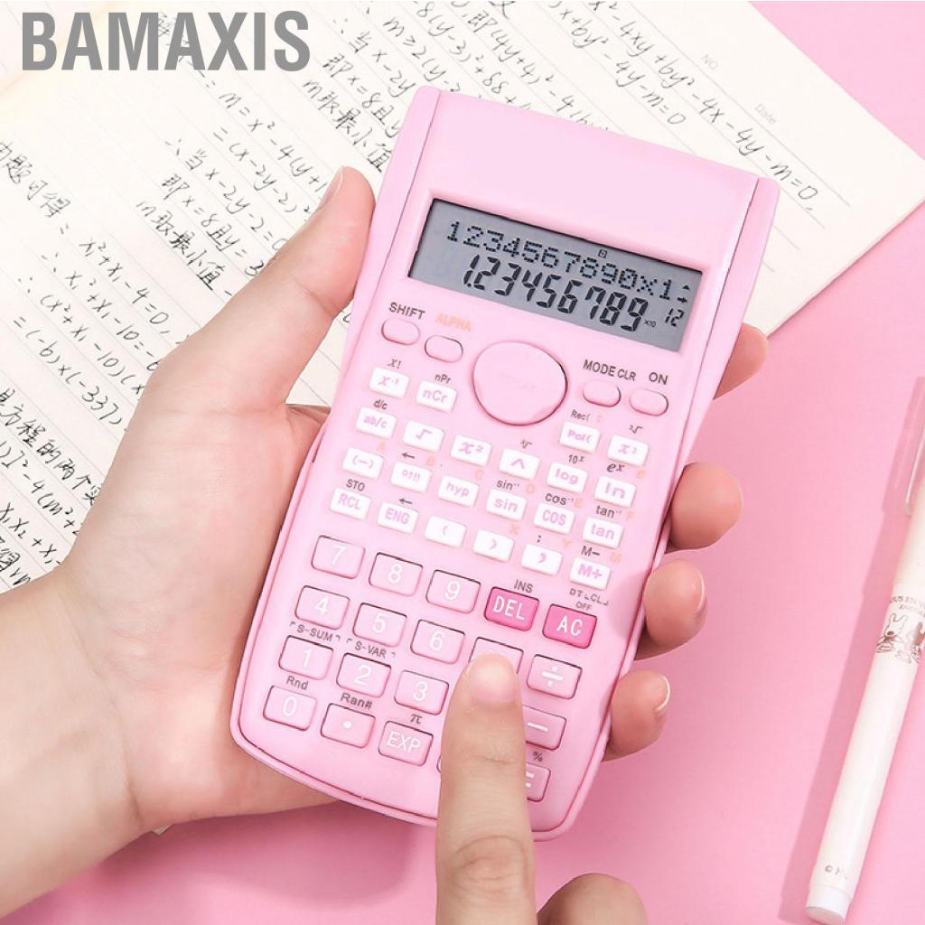 Bamaxis Scientific Calculator  Large Display Multifunction for Examination Student