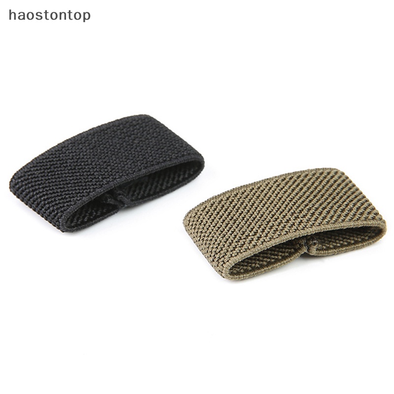 Haostontop Set 2 Dây Đai Co Giãn Đeo Ba Lô Có Vòng Nhẫn Sợi Chéo Cố Định Ngoài Trời
