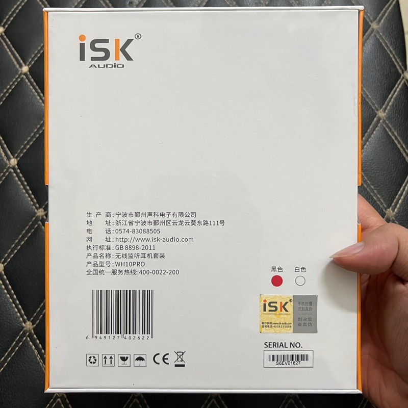 Bản Nâng Cấp Mới Nhất Tai Nghe Không Dây ISK WH10 PRO , Tai Chuyên Dành Cho idol livestream âm thanh cực hay BH 1 năm