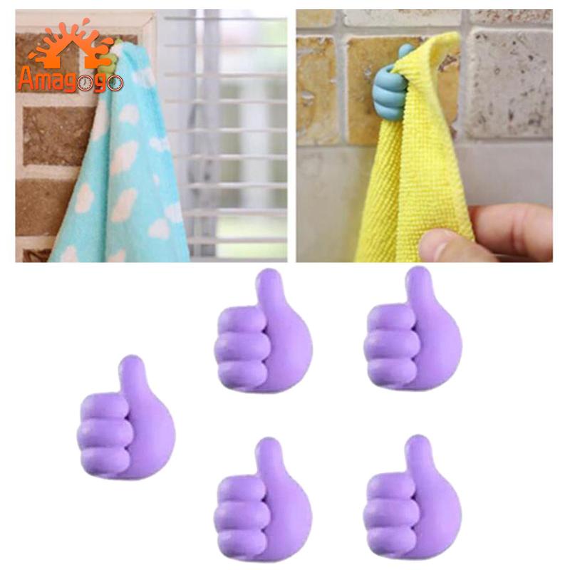 Bộ 5 Kẹp Giữ Dây Cáp Hình Ngón Tay Cái