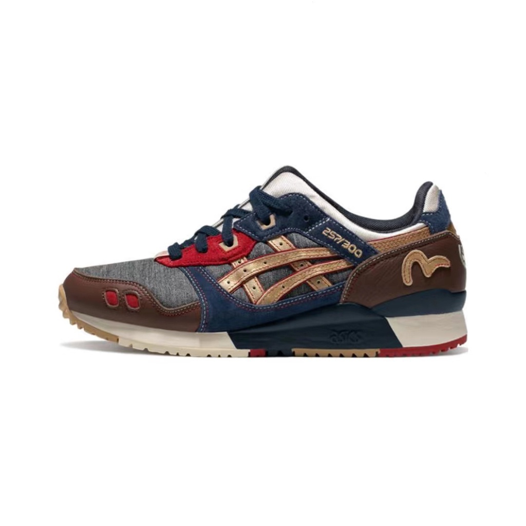 Evisu Giày Thể Thao asics gel-lyte 3 Thời Trang retro Cá Tính Cho Nam Nữ