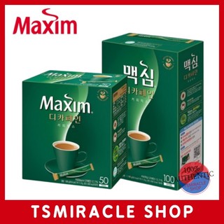 Cà phê maxim cà phê đã khử caffein thanh 50T/100T decaf cà phê pha latte decaf