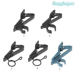 Micro Kẹp Cài Áo Không Dây Bằng Sắt Màu Đen