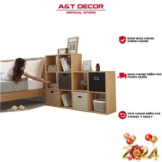 Kệ đa năng tổ ong, để sách, đồ chơi, xu hướng năm 2024 chất gỗ MDF dày 12mm