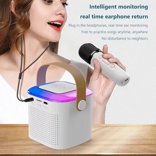 Loa Bluetooth Không Dây Kèm 2 Micro Chất Lượng Cao