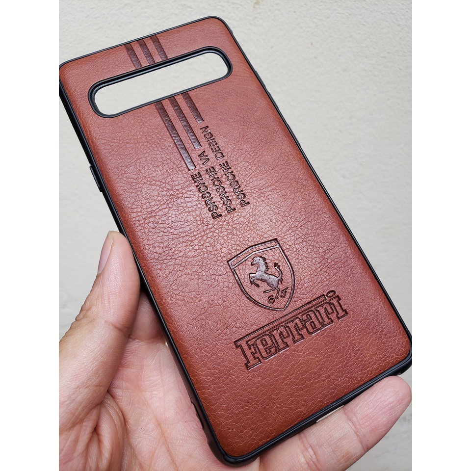 Ốp Lưng Vân Da Cho Samsung Galaxy S10, S10 Plus, S10 - 5G, Ốp Lưng Trong Suốt Cho Samsung - Filo Sho