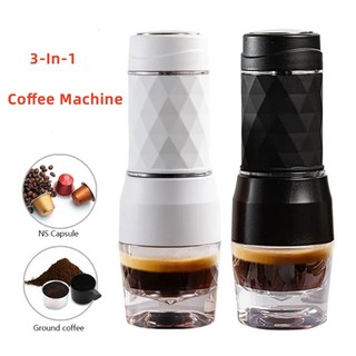 Máy pha cà phê cầm tay mini viên nang máy pha cà phê espresso mini Máy pha cà phê espresso cầm tay ABS để sử dụng nhà bếp và văn phòng