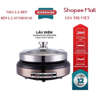 Lẩu điện 4l sunhouse shd4526