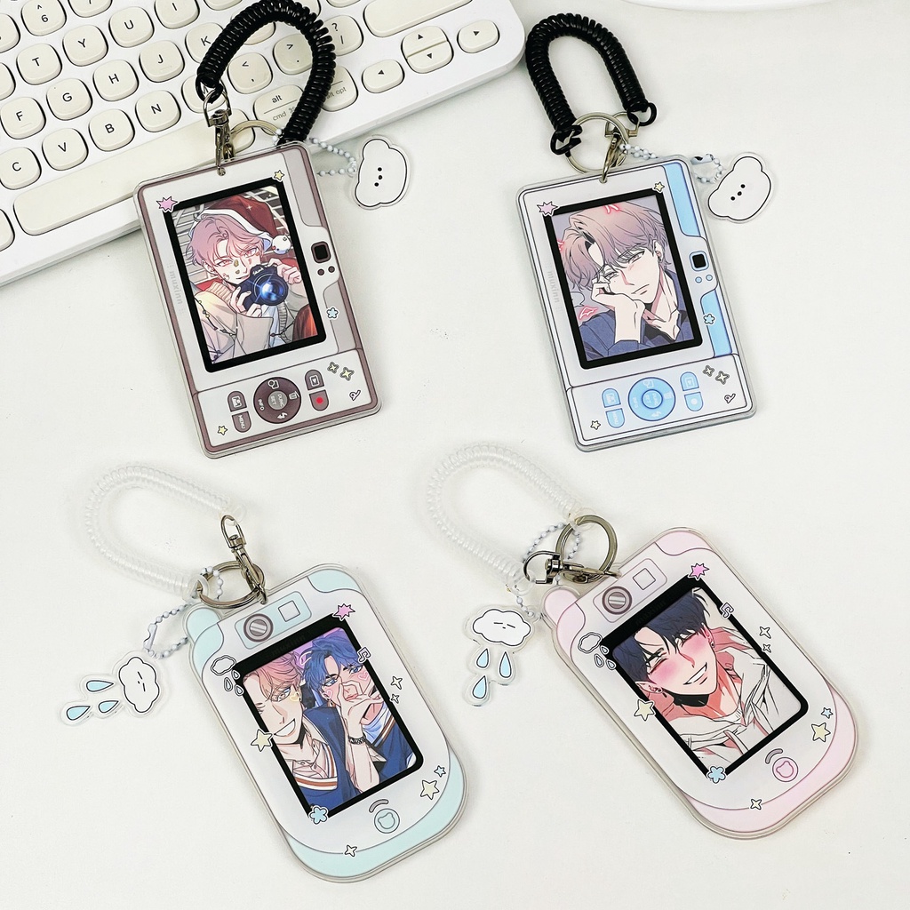 Túi Đựng Thẻ ID / Xe Buýt Bằng Acrylic Trong Suốt 3 Inch Ốp