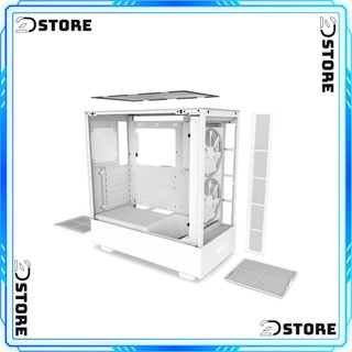 Vỏ Case NZXT H5 ELITE WHITE (Màu Trắng)
