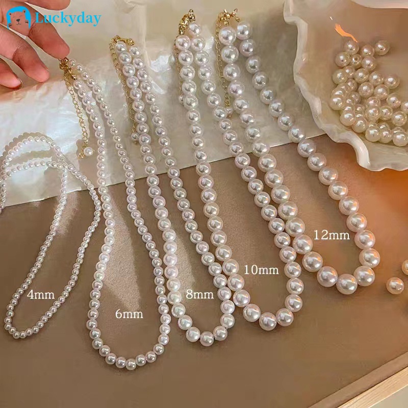  Vòng Cổ Choker Đính Hạt Ngọc Trai Hình Nơ Bướm Trái Tim Thời Trang Cho Nữ 
