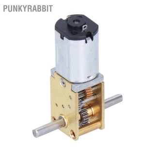 Punkyrabbit jgyn20 dc giảm tốc độ động cơ kim loại tiếng ồn thấp mini con sâu bánh răng cho diy đồ chơi robot