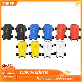 Treee Bóng đá Shin Pads Guard Thể thao Bóng đá Bảo vệ chân Protege Đào tạo F US