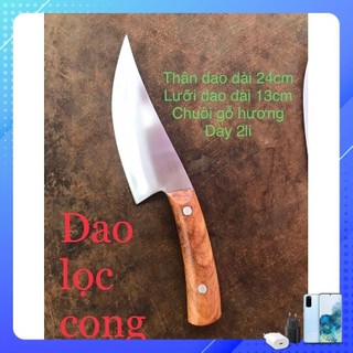 Dao thái thịt, lọc thịt thép trắng không rỉ