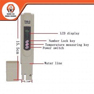 Combo bút đo Ph + bút đo TDS nước