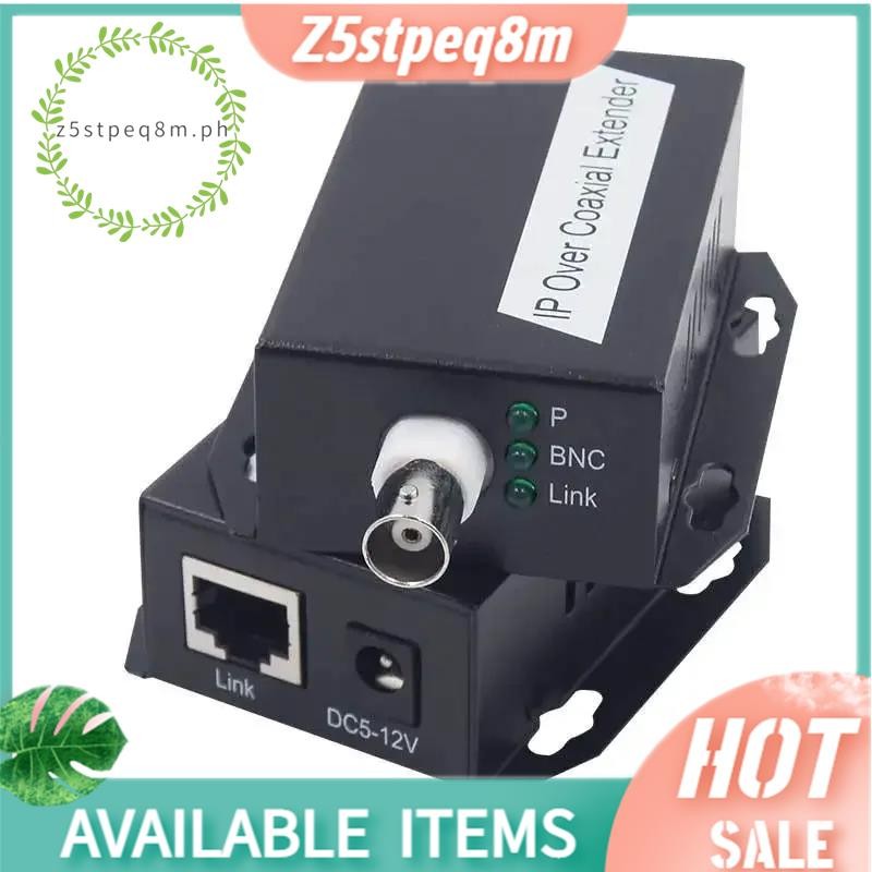1 Cái Ethernet IP Extender Over Coax HD Network Kit EoC Bộ mở rộng truyền cáp đồng trục cho camera q