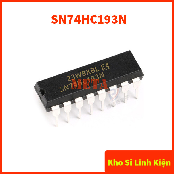 SN74HC193N Dip 16 Chân Cắm - SN74HC193 74HC193 HC193 74193
