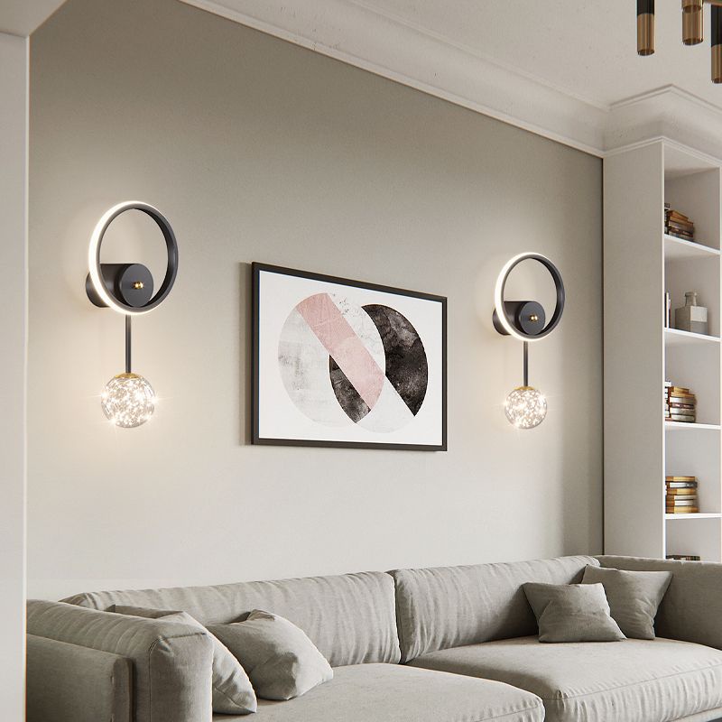 IKEE Đèn led Gắn Tường Trang Trí Phòng Khách / Phòng Ngủ Phong Cách Bắc Âu