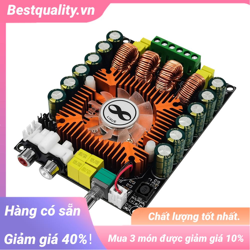 Bảng Mạch Khuếch Đại Âm Thanh hifi Kênh Kép tda7498e 2.0 160wx2 dc 12v-36v Có Thể Điều Chỉnh