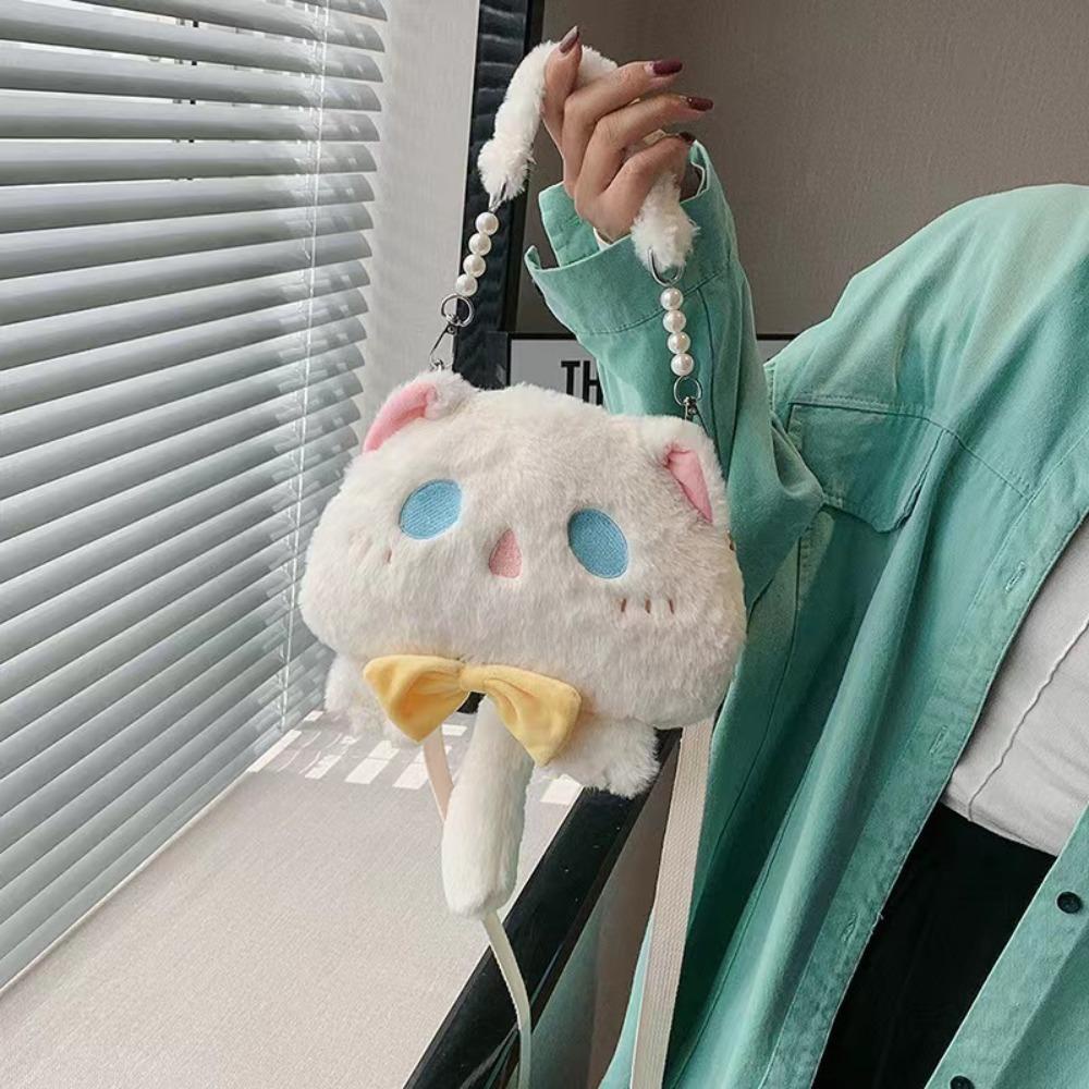 Ofular Túi Đeo Chéo Hình Mèo Nhồi Bông Đáng Yêu