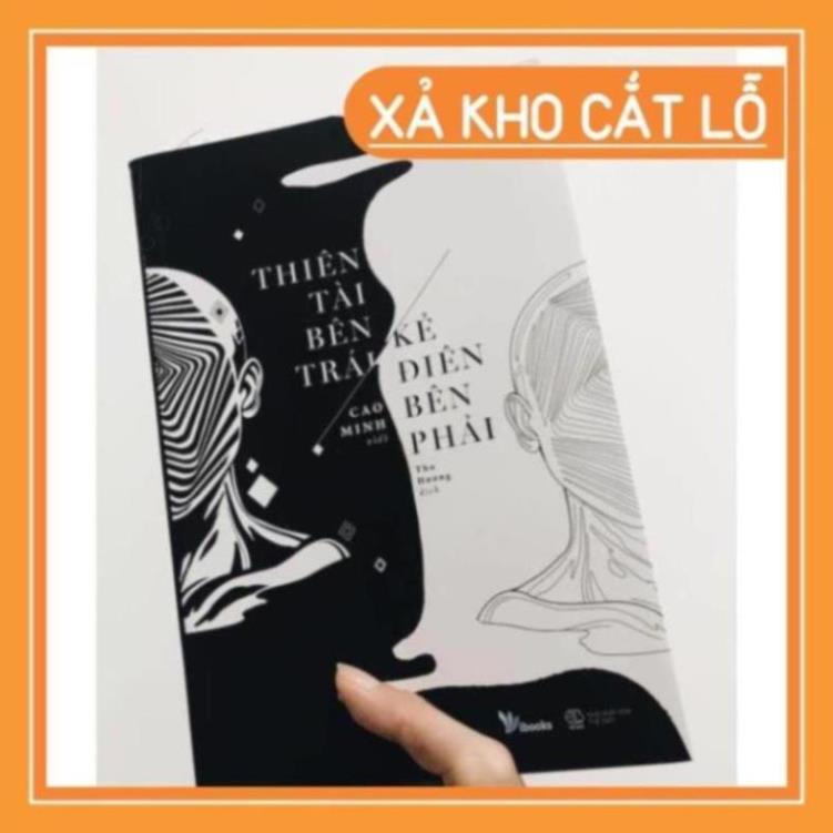 Thiên Tài Bên Trái, Kẻ Điên Bên Phải  - Tặng Bookmark | Xả Kho