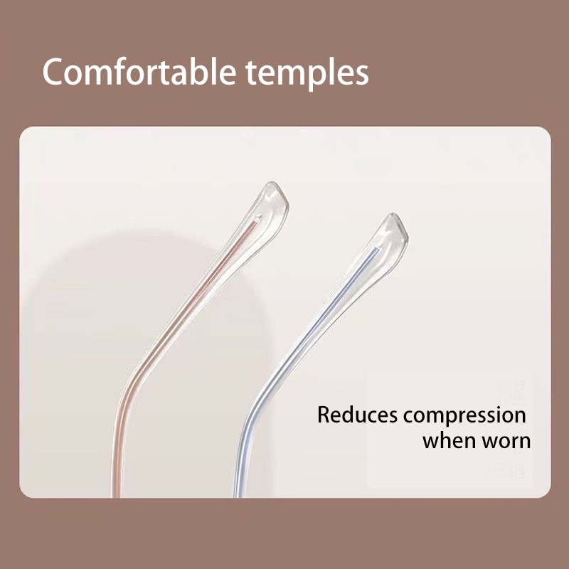 Mắt Kính Gọng Lớn Siêu Nhẹ Chống Ánh Sáng Xanh Thời Trang Cho Nam Và Nữ - HSU