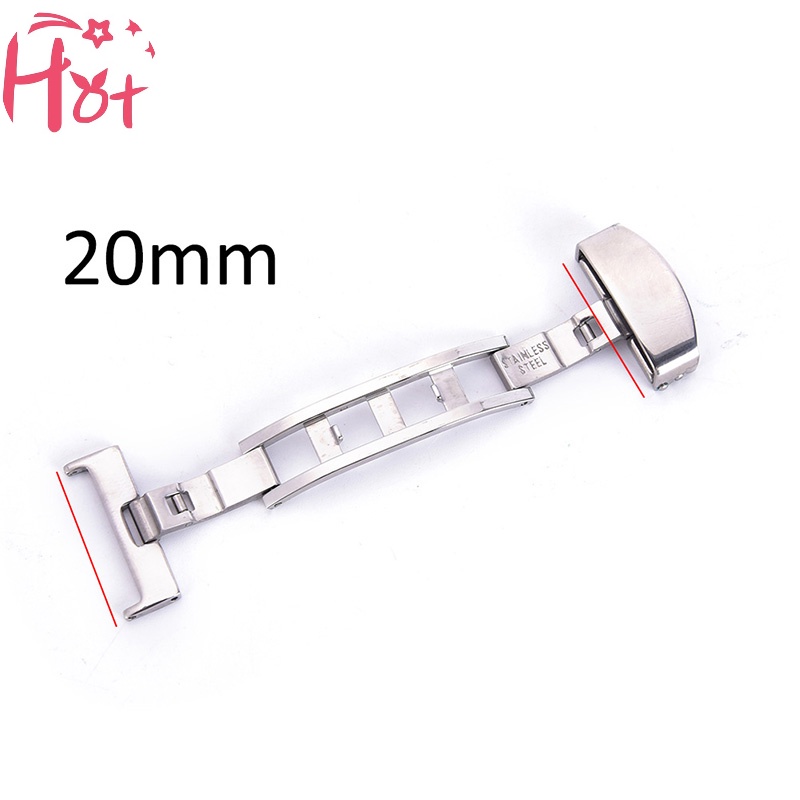Dây Đồng Hồ Đeo Tay Thời Trang Bằng Inox 18 / 20 / 22mm